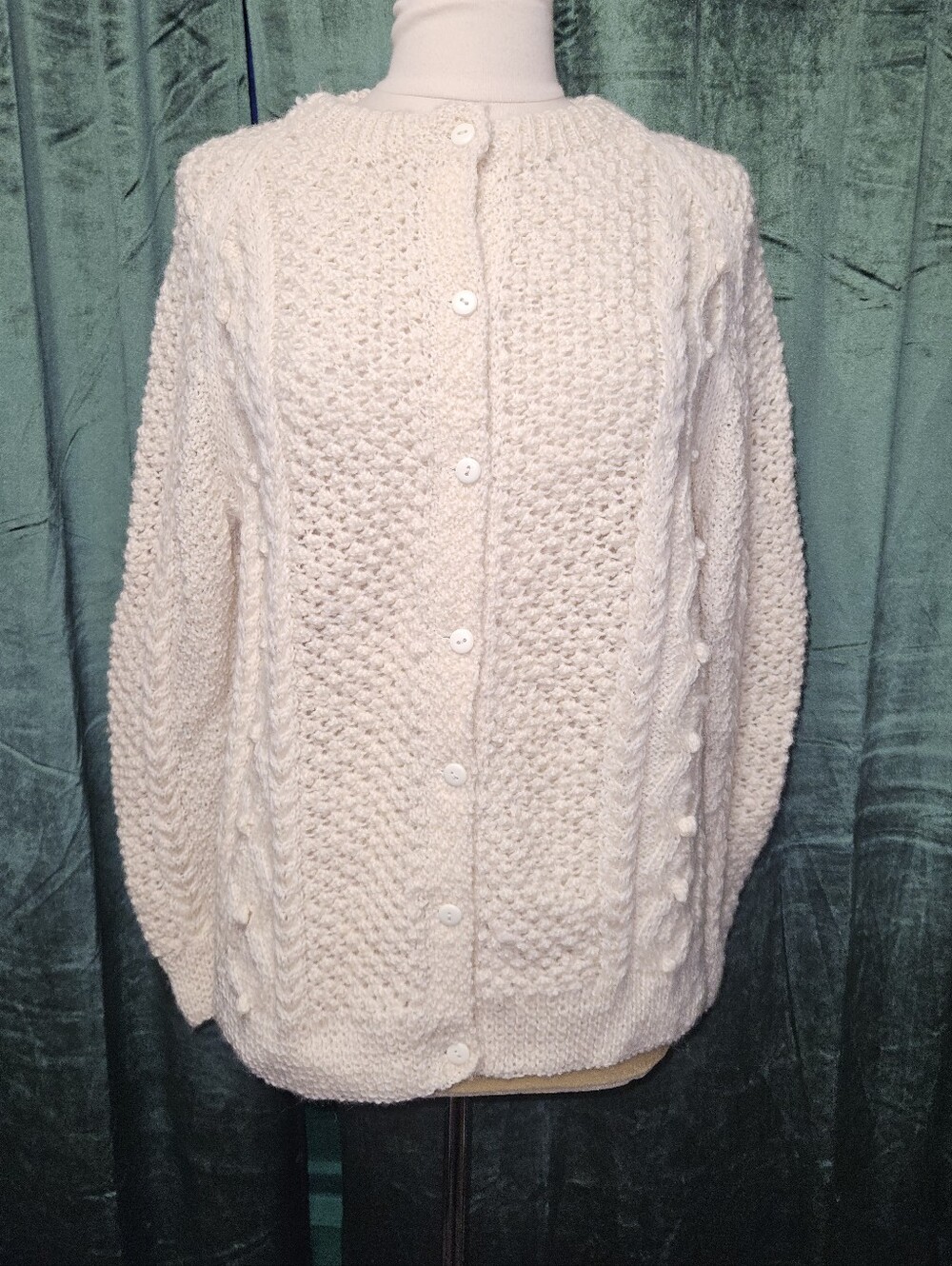 Vintage Rotorua New Zealand Ruth Moore Cardigan